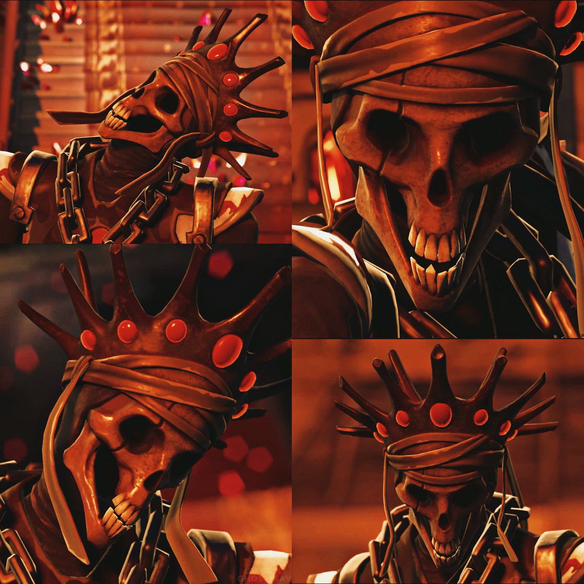 October Fortography Day 24! Spooky scary skeleton⛓ Consider using code “Ghostysav” to support me! 👻 #Fortnite #Fortography #FortniteParadise #Fortnitemares