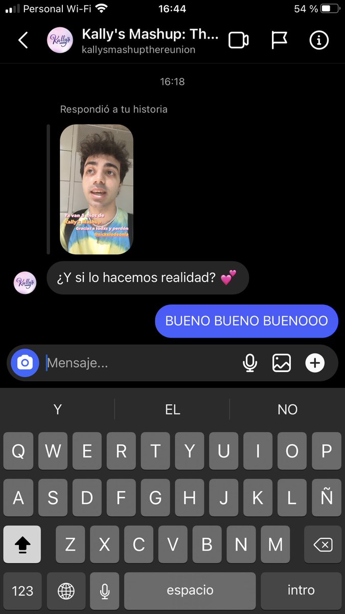 TomCL_'s tweet photo. CHICXS YA HAY UN INSTAGRAM JAJAJA ME PARECE QUE ESTO SE HACE @NickelodeonLA #KallysMashupTheReunion https://t.co/2FbxEOAXKS