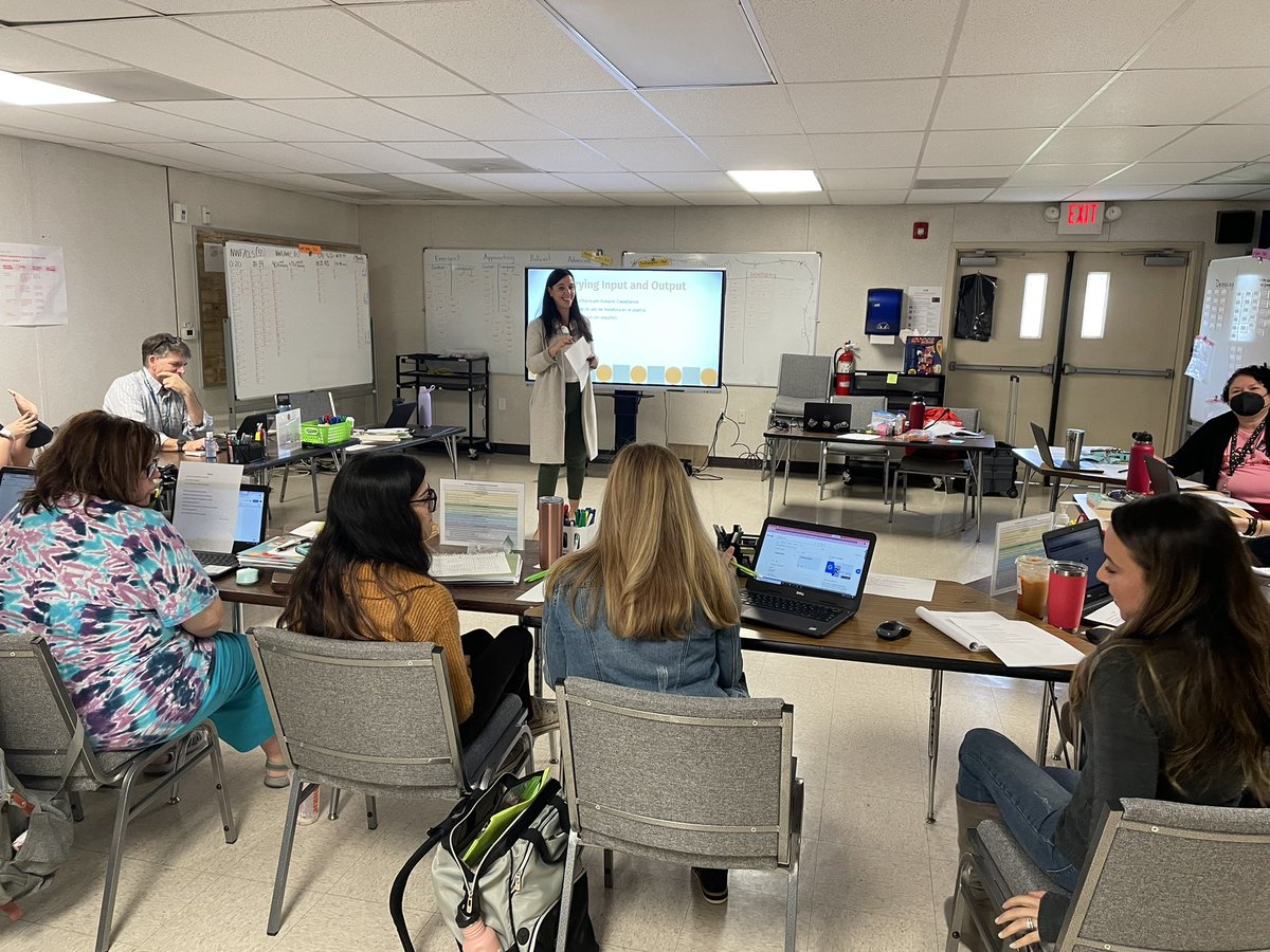 Liz Miranda (@lizmirandafcps) on Twitter photo We spent this morning with the HES OWBI team expanding their understanding of translanguaging and diving deep into collaborative planning <a href="/KaitlinMooreEdD/">Dr. Kaitlin Moore</a> #fcpsEL We appreciate their tremendous work! We spent this morning with the HES OWBI team expanding their understanding of translanguaging and diving deep into collaborative planning <a href="/KaitlinMooreEdD/">Dr. Kaitlin Moore</a> #fcpsEL We appreciate their tremendous work!