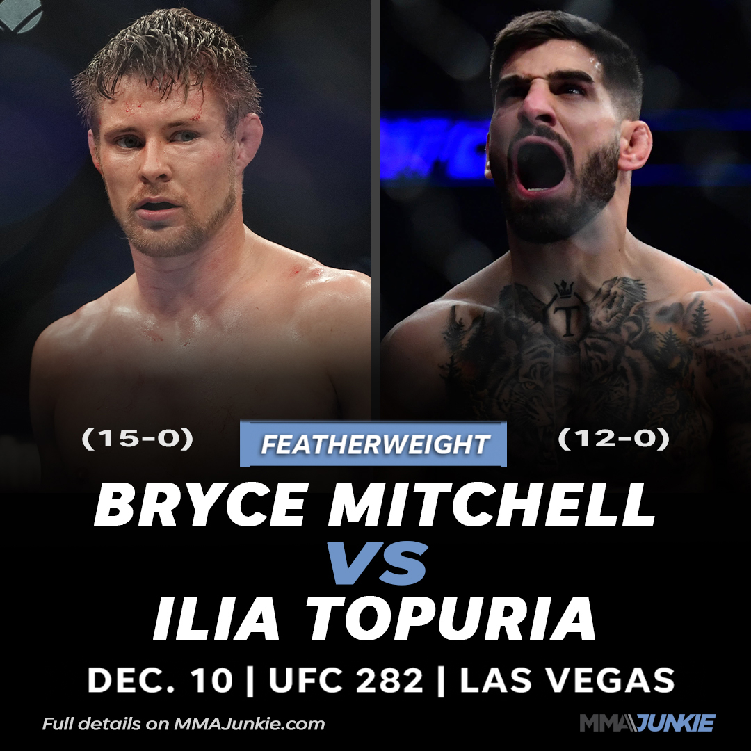 Ilia topuria vs mitchell