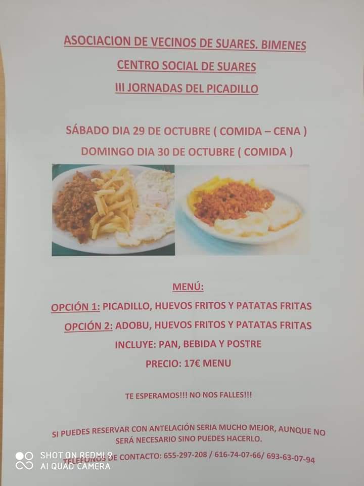 Turismo_Bimenes's tweet photo. Vamos preparávos plan pa esti esti fin de selmana !!! L'asociación vecinos de #Suares faen les terceres xornaes del picadiellu😋

Acuta'l to sitiu y venga pa #Bimenes🐷🐷🐷 https://t.co/KMsHmKnjW4