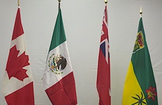 GenDionne's tweet photo. Thank you to @CNAgropecuario and partners for such an interesting discussion with @Min_DJohnson and @DavidMaritSK  @SKAgriculture @MBGovAg @CanEmbMexico. https://t.co/LjxhbMMmfw