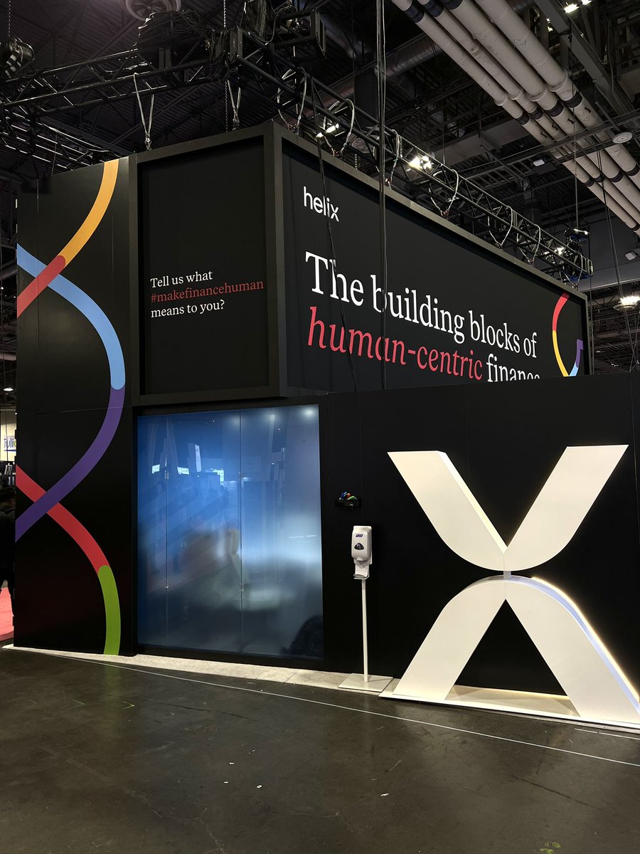 helixbyq2's tweet photo. We're loving how the Helix X has come to life!
Stop by booth #1431 at #Money2020 to sign the Helix X and share what #makefinancehuman means to you. 😎 https://t.co/V0qnlDBvxy