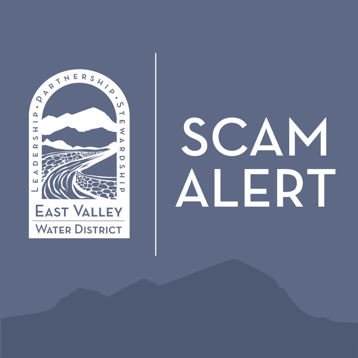 eastvalleywater's tweet photo. An unknown Instagram account is contacting #EVWD followers requesting personal information. The District doesn't use social media as a primary channel for account-related matters. Customers are advised to report the account &amp; contact us at (909) 889-9501 for questions. https://t.co/6L4T3IbZPo