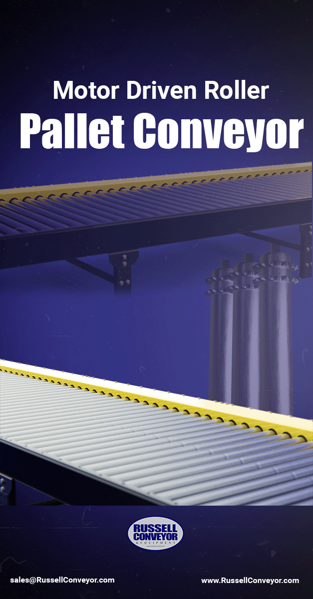 Whether you're looking for new #conveying #solutions for your business or factory or simply need to replace an old one, Russell Conveyor's #pallet #conveyors are a great option. bit.ly/3OK5hc5