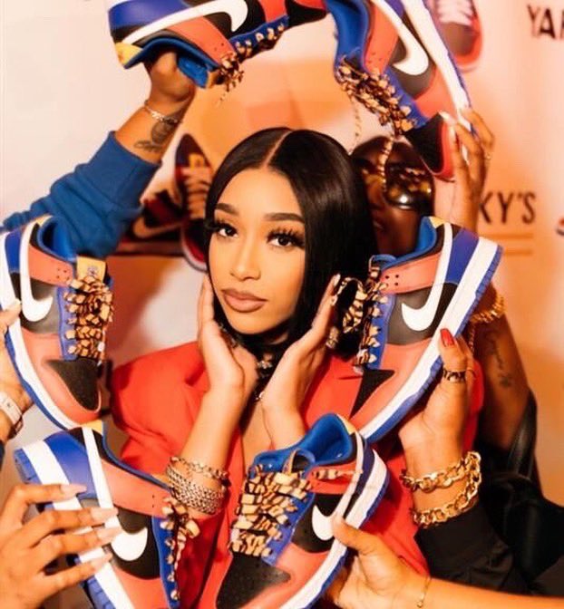 TSUedu's tweet photo. TSU alum designs groundbreaking sneaker through Nike highlighting university | Read more here: https://t.co/FL8BirRurp https://t.co/RfjEj8SlkD
