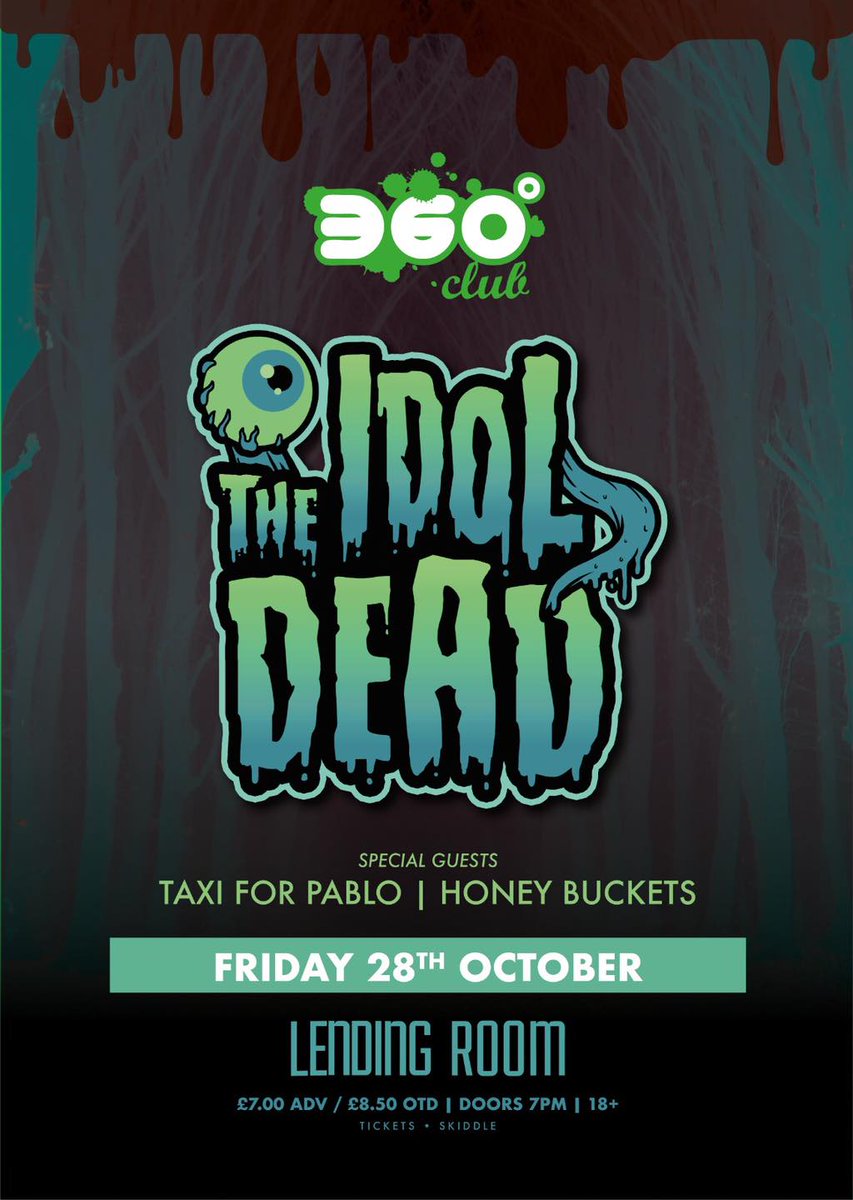 Polly Phluid Ⓥ (@polly_phluid) on Twitter photo .<a href="/TheIdolDead/">The Idol Dead</a> fans are the best. Why? A very dear friend of ours has offered to donate 3 tickets to THE IDOL DEAD, TAXI FOR PABLO, HONEY BUCKETS gig at 360 Club for this Friday! To nominate someone, or yourself, just email band@theidoldead.com and we'll get it sorted. .<a href="/TheIdolDead/">The Idol Dead</a> fans are the best. Why? A very dear friend of ours has offered to donate 3 tickets to THE IDOL DEAD, TAXI FOR PABLO, HONEY BUCKETS gig at 360 Club for this Friday! To nominate someone, or yourself, just email band@theidoldead.com and we'll get it sorted.