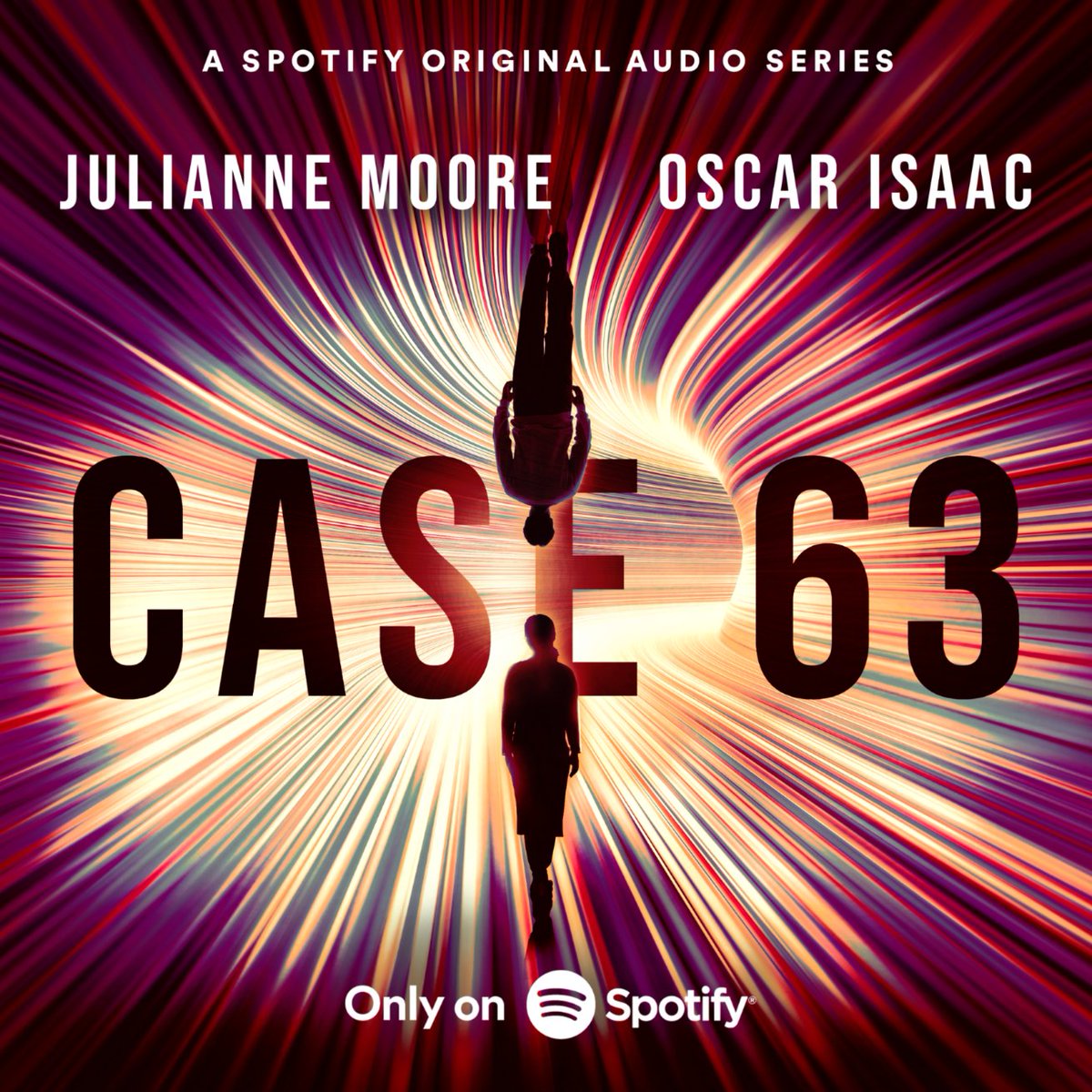 Believing is a matter of time. Emmy-Nominee Oscar Isaac and Academy-Award winner Julianne Moore star in Case 63 — a new audio series. Out tomorrow: spotify.link/case63