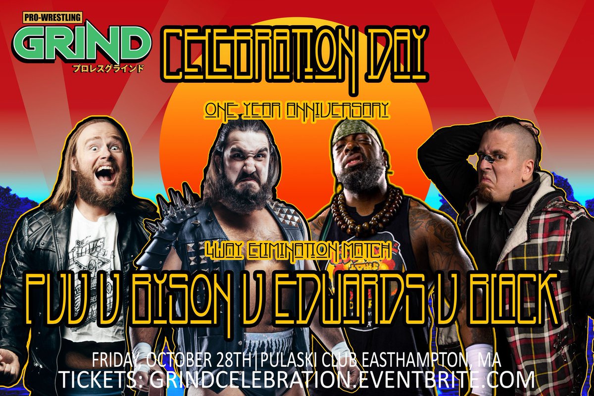 KingOfChaosNYC's tweet photo. Is this a packed weekend or what? 3 huge matches on the horizon for yours truly. Lots of meat slappin all weekend!
@GRINDpuro 
#HalloweenInvasion
@lovecitybrewing https://t.co/pIefYhlZ5a