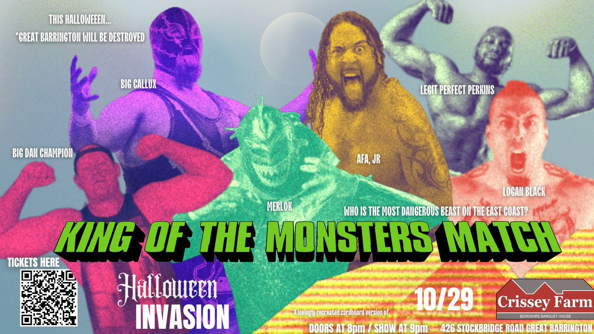 KingOfChaosNYC's tweet photo. Is this a packed weekend or what? 3 huge matches on the horizon for yours truly. Lots of meat slappin all weekend!
@GRINDpuro 
#HalloweenInvasion
@lovecitybrewing https://t.co/pIefYhlZ5a