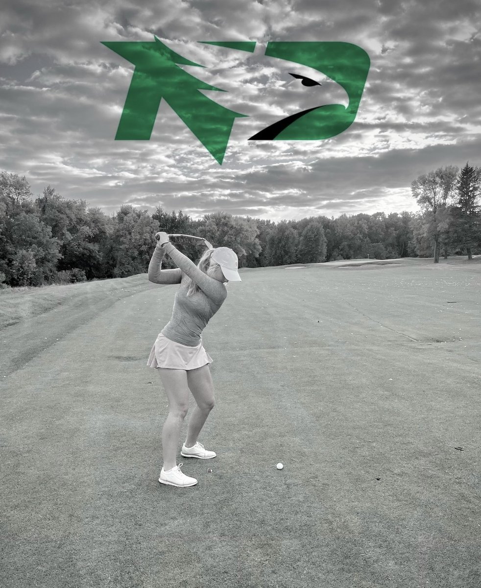 I am extremely blessed to announce my commitment to continue my academic and golf career at the University of North Dakota! I am so grateful for the constant support from my coaches, teammates, family, and friends along the way! Beyond excited for the next 4! #gohawks