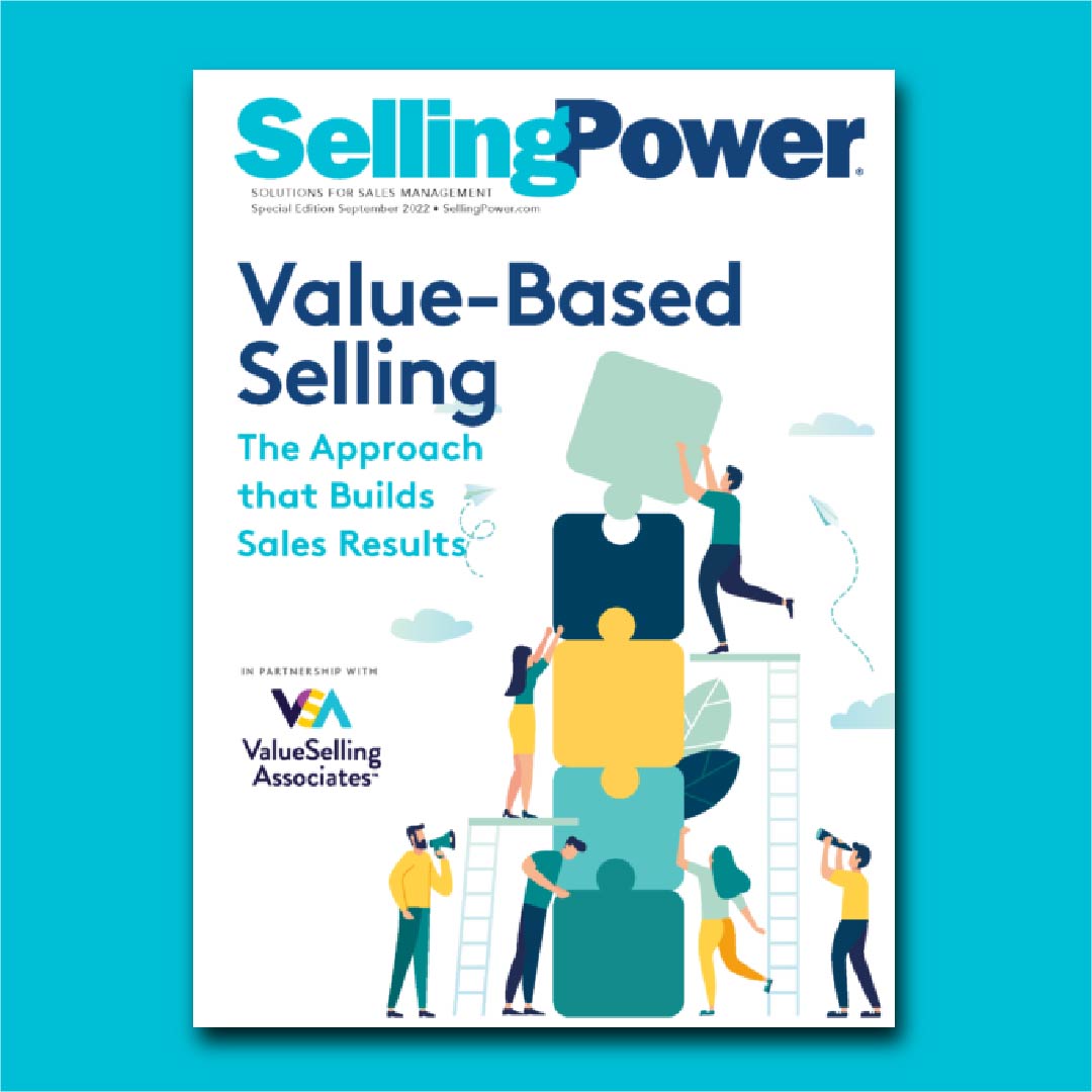 SellingPowerMag's tweet photo. "Value-based selling is more important than ever. Gaining the attention of potential customers is difficult," says Julie Thomas , President and CEO of @ValuSelling . Learn how to gain this attention: https://t.co/whd2mT9Pcl
#valuebasedselling #specialedition #digitalsales https://t.co/fa8eCWYn7w