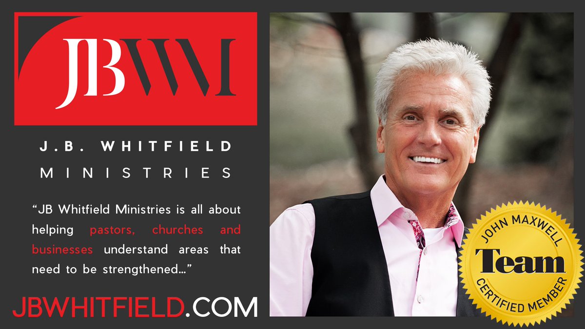 PstrJBWhitfield's tweet photo. Leadership is caught and taught. Need a coach? JB Whitfield Ministries is here for you! Get 1-on-1 coaching from Pastor JB Whitfield with over 40 years of experience. #learship #leadershipcoach #ministry #smallbusiness #ownership #leader #team #leadershipdevelopment https://t.co/5dUpu2tKfr