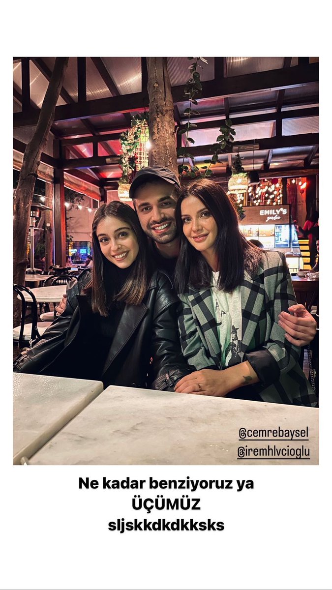 CBayselBrasil's tweet photo. 📸 #CemreBaysel via @/burakaltindag Instagram Stories. 🤍 https://t.co/UWmDu2WiJr
