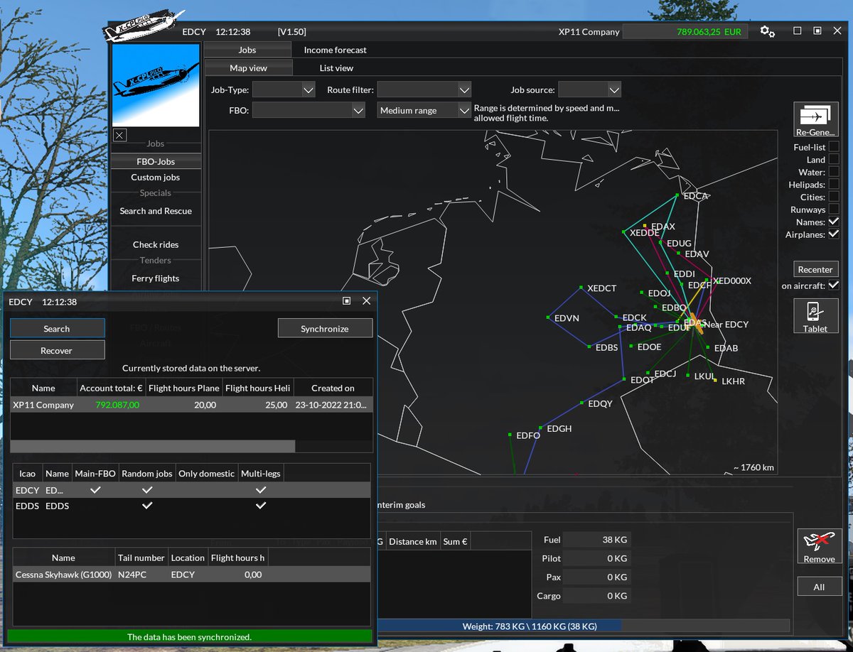 XCPLPILOT's tweet photo. Sorry for the delay. The update is coming tomorrow. Getting the server code right was a bit ... tricky :D https://t.co/Eu7sSPy7OE