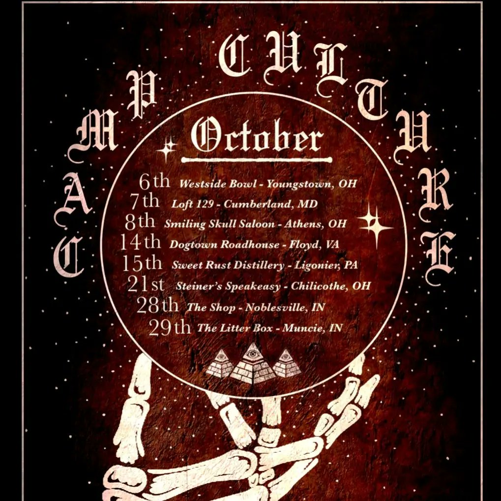 4 more days and counting down. Friday we'll be playing a special show from the loading bay of our rehersal space with Modern Sculptures that you absolutely won't want to miss. Wear your costumes and come hang out with us because this will certainly be one for the booooooks!🦇