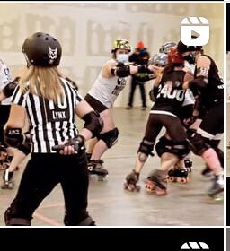 JoKnowles's tweet photo. Yeah that’s me! #rollerderby 😂🥰 #jamref #twinstatederby https://t.co/irP52yH8Kp