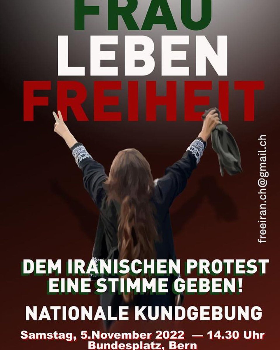 EKdM20's tweet photo. Liberté - Egalité - SORORITE

Wir solidarisieren uns global mit allen Frauen, lasst uns ein Zeichen setzen✊ gegen die Unterdrückung der Frauen im Iran! 

Sei ein pièce de résistance und komm auch vorbei!

💚🤍❤️

#jinaamini #mahsaamini #mahsaaminiمهسا_امینی #jinjiyanazadi https://t.co/j06DQtbm6j