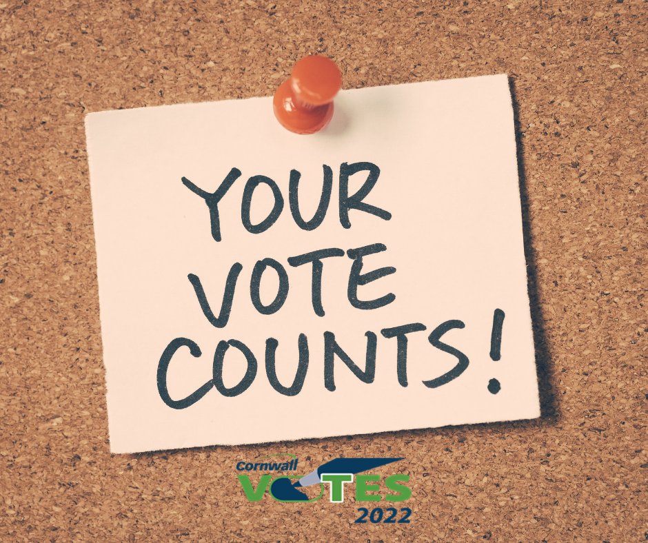 CityofCornwall's tweet photo. We understand that lineups to vote at the Benson Centre have been longer than anticipated. Please remember that you can vote at these locations as well:
π Cornwall SDG Paramedic Services Building
π Cornwall Square Shopping Centre
π St. Felix Church Hall
#CornwallVotes https://t.co/gLuQFgdgQw