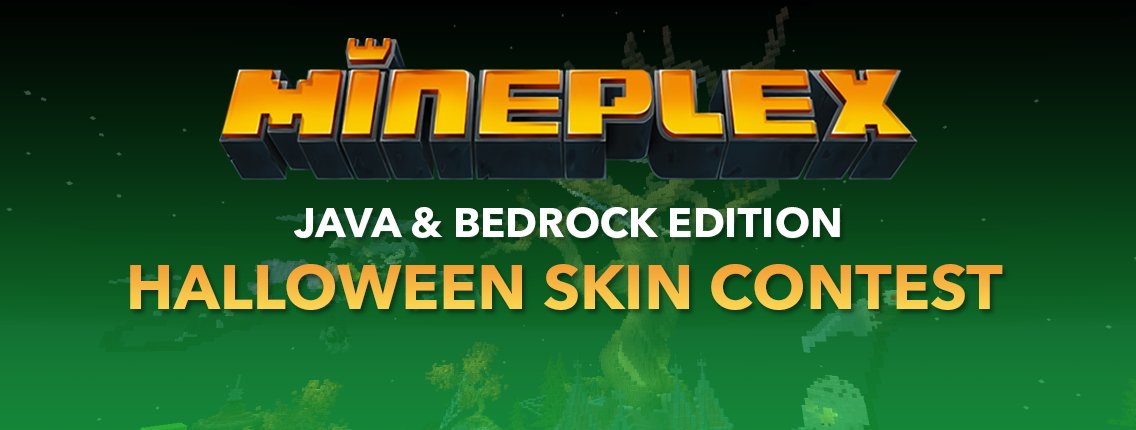 Mineplex's tweet photo. It's time for our annual spooky skin contest! 🎃

To enter, all you have to do is send us a photo of your MC skin! We'll pick a top 3 and then you guys will vote for the winner!

In addition to the above, everyone who enters will be entered into a giveaway as well! https://t.co/J5WeV1SaWo