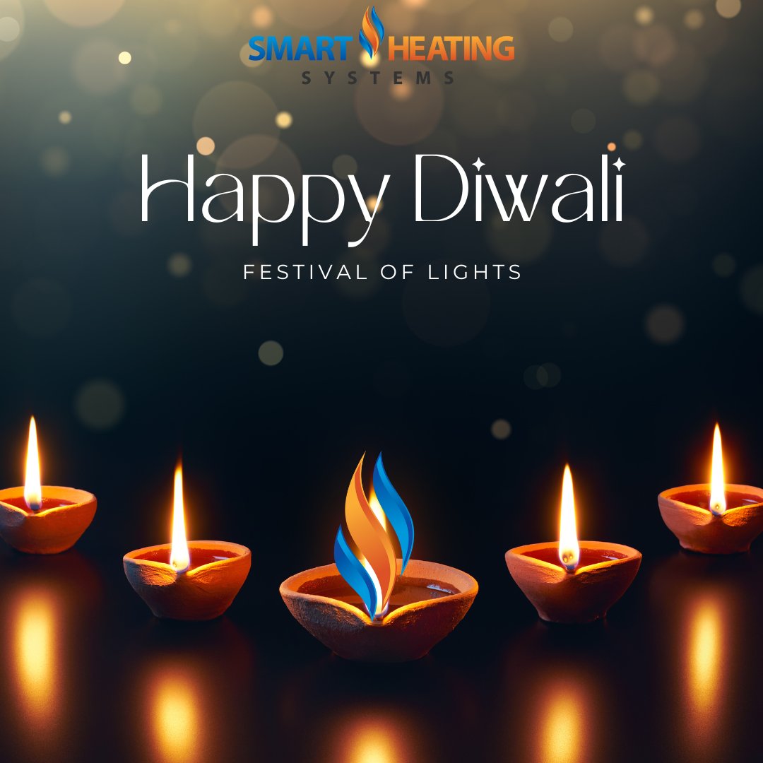 SmartHeatingSys's tweet image. May the lamp of joy illuminate your world and bring you health, wealth and prosperity.

Wishing you and your family a Happy Diwali and Happy New Year.

From Everyone @ Smart Heating Systems