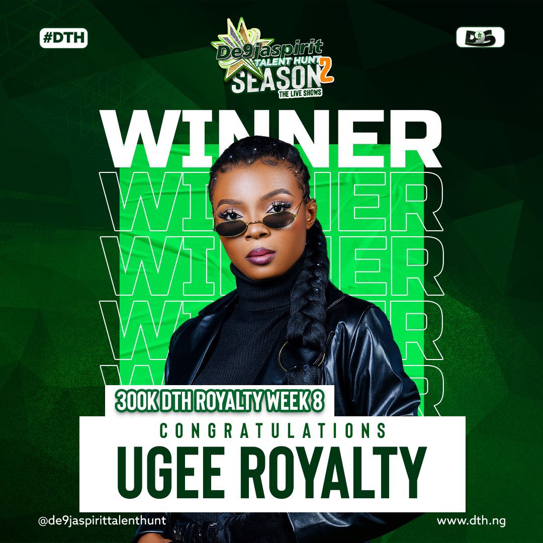 So glad to know y’all loved it and voted. 
Thank you so much 
Let’s do more 🙏🏾💜
Thank you so much <a href="/dthngr/">De9jaSpirit Talent Hunt</a> 
#dth