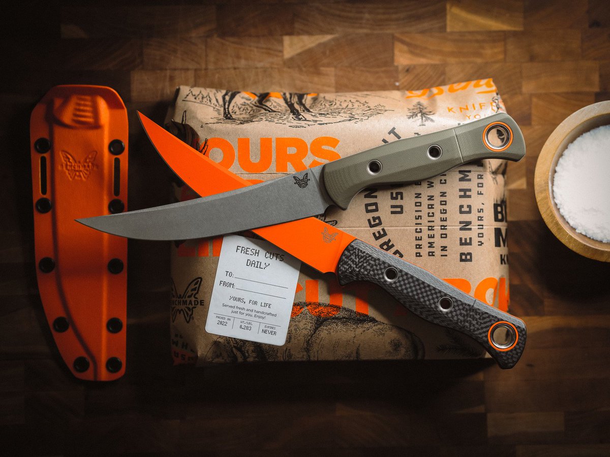BenchmadeKnives's tweet photo. Unwrap a Meatcrafter!
This holiday season, select or customize a Meatcrafter and have it delivered along with our butcher-paper gift wrap and label so you can make it a special unboxing experience.
https://t.co/11QagQdo1O
#YoursForLife
#MadeInUSA
#Meatcrafter
#giftwrapping https://t.co/1U25jUgE1x