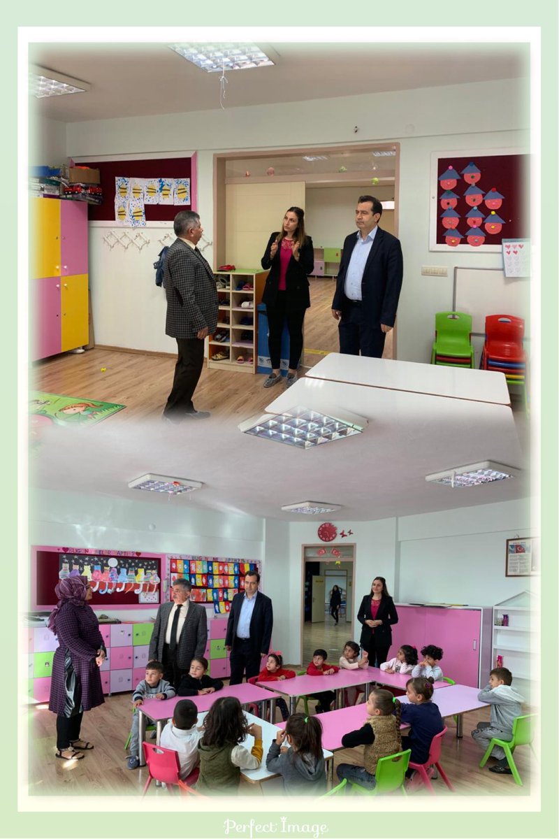 Okullarımızda yürütülen eğitim-öğretim faaliyetlerini yerinde görmek ve değerlendirmek için okullarımızı ziyaret etmeye devam ediyoruz.Bu kapsamda Evliya Çelebi Anaokulundaydık.İdareci öğretmen ve miniklerimizle sohbet etme fırsatı bulduk.  <a href="/krmnarf/">Arif Karaman</a> <a href="/Murat4Kucukali/">Murat Küçükali</a> <a href="/ErdasFaruk/">Faruk ERDAŞ</a>