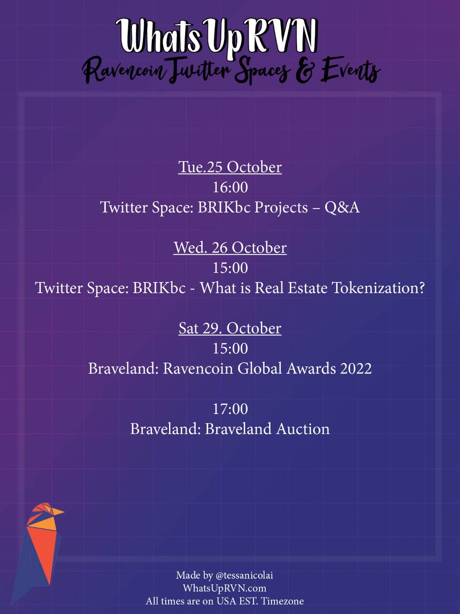 Happy monday!
<a href="/BrikBC/">BRIKbc</a> <a href="/jakemenard3/">Jake Menard</a> <a href="/C3MEDIA2/">C3 MEDIA</a> <a href="/BlockchainJohn/">Blockchain John</a> <a href="/Ravenistcom/">Ravenist 🅁🅅🄽</a> 
(( thank you <a href="/tessanicolai/">Tessanicolai 🧠 🅁🅅🄽</a> !))