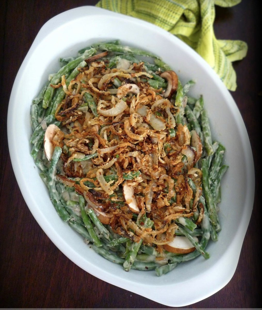 Do you love Green Bean Casserole -but hate the thought of using frozen or canned green beans, canned Cream of Mushroom Soup that’s high in salt, or those over-processed canned French Fried Onions? 

Recipe ->
themccallumsshamrockpatch.com/2014/11/13/gre…