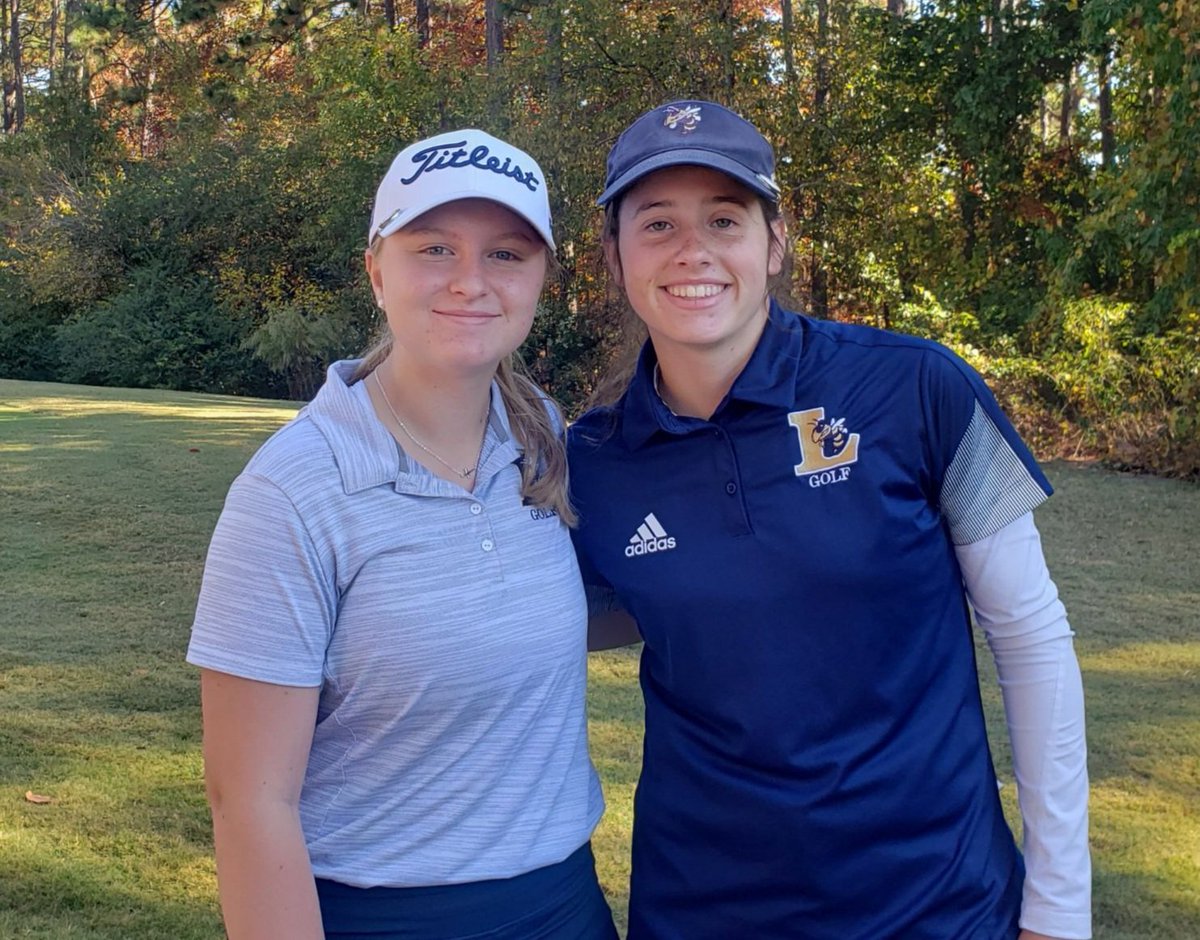 Proud of Sydney Pomeranz &amp; Gillian Garrison via <a href="/LeeCountyHigh/">Lee County High School</a> competing at the State Golf Tournament today and tomorrow! <a href="/leecoschoolsnc/">Lee County Schools</a> <a href="/LCHS_Boosters/">Lee County High Athletic Booster Club</a> <a href="/Athletics_LCHS/">LCHS Yellow Jacket Athletics</a>