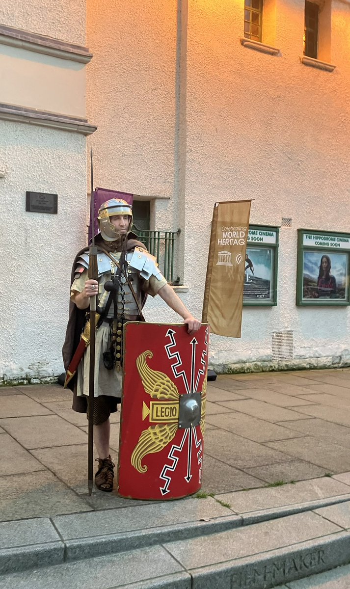 UnionTyke's tweet image. Excellent evening at Scotlands oldest cinema tonight for a showing of @AntonineWall film - a 37 Mile Landmark with some very esteemed fellow viewers
