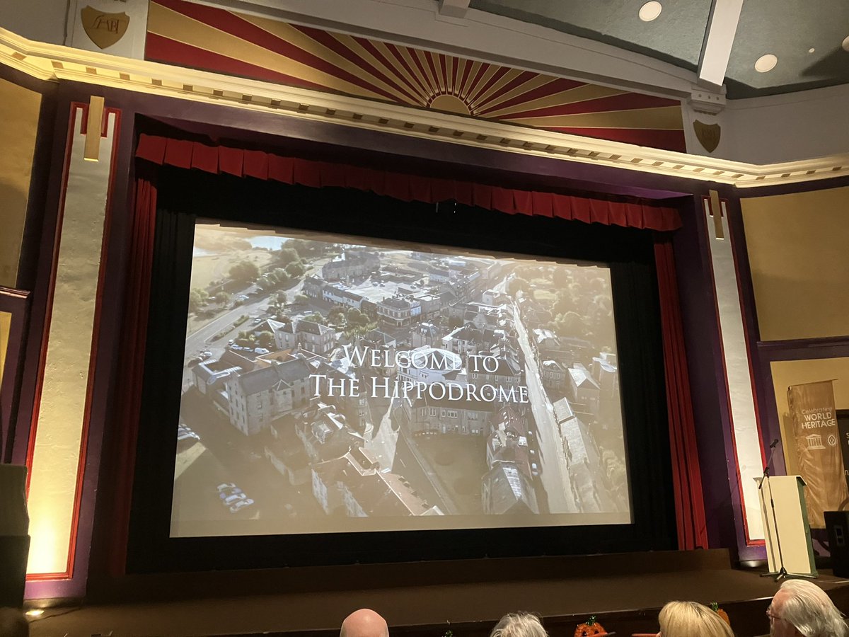 UnionTyke's tweet image. Excellent evening at Scotlands oldest cinema tonight for a showing of @AntonineWall film - a 37 Mile Landmark with some very esteemed fellow viewers