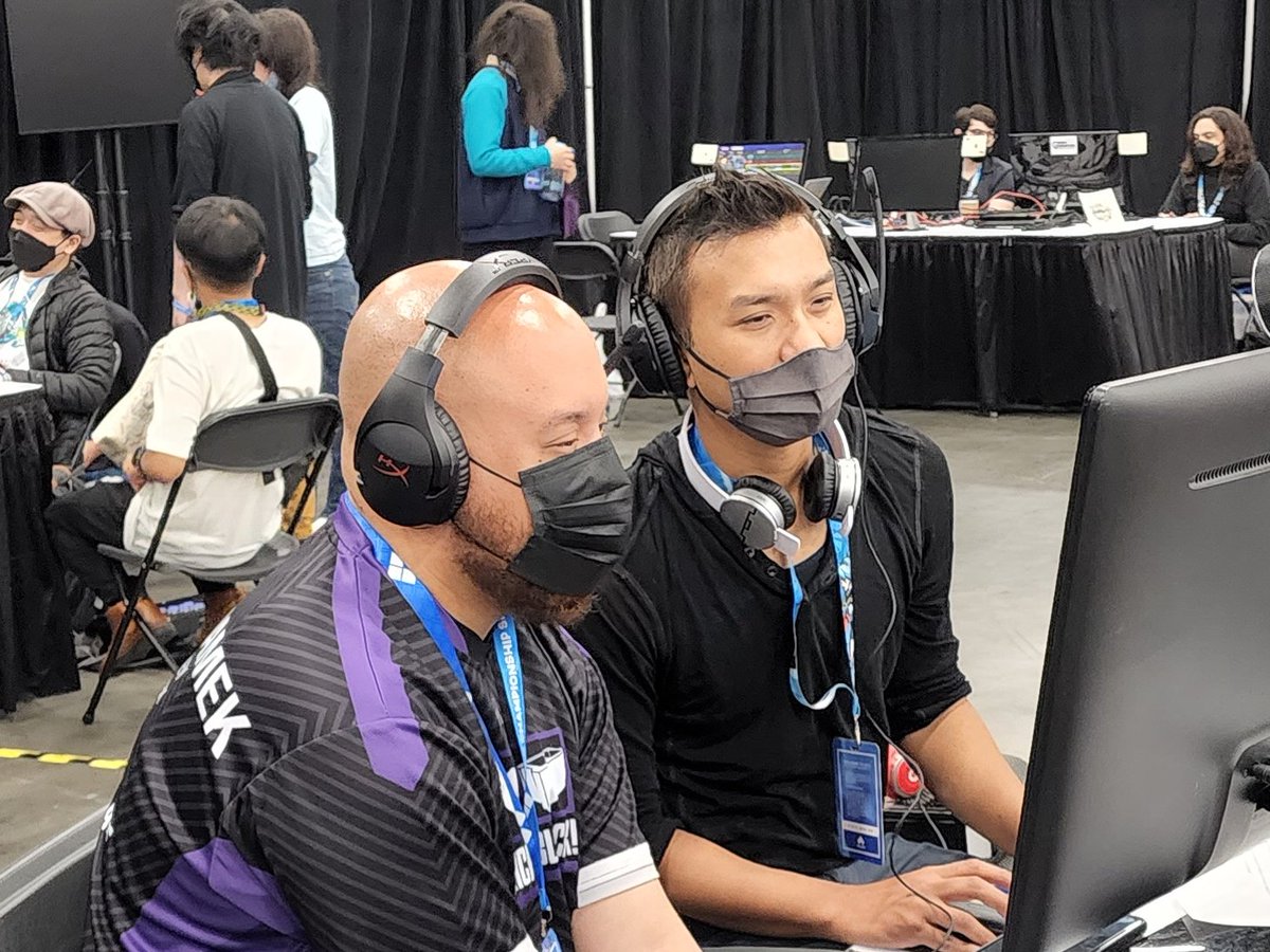 Ke11yAnn_'s tweet photo. @Romulus_Himself @CoachZOL @JDashPrime 😊It was a pleasure working with @Romulus_Himself and @AphroDynamek at #SamSho #Evo #VG22 Would love to have you both on commentary for #VGOn23 if you're interested/available! 🎙️📹🌐💬 https://t.co/IK5px7jumT