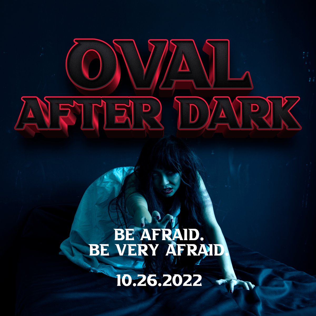 OVAL AFTER DARK Date: Oct. 26, 2022 Haunting: 8:30 p.m. - 11:00 p.m. Entry: $5 All proceeds to benefit the OLYMPIC OVAL ATHLETE BURSARY FUND. Learn more: bit.ly/3MFmFi6