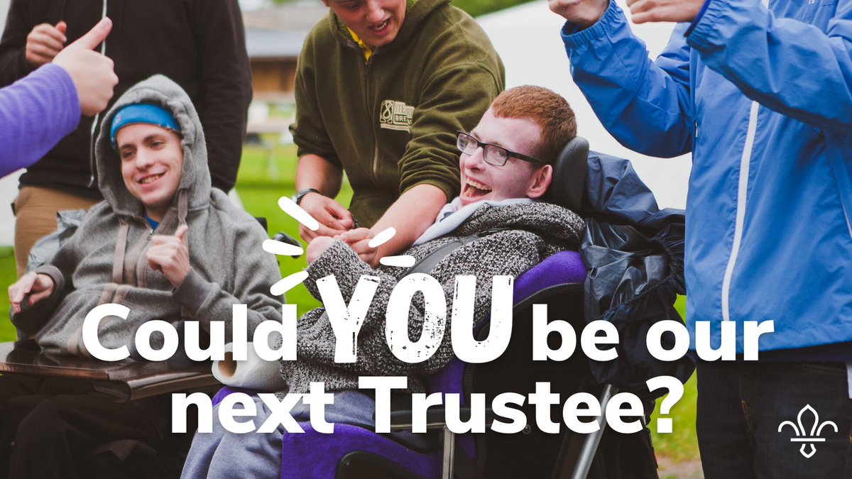 Being a Trustee is a flexible way to make a huge contribution to a charity - helping set our strategy, supporting our fundraising and providing guidance to our volunteer team. We're looking for new Trustees - find out more and apply here: glasgowdisabledscouts.org/trusteevacancy/