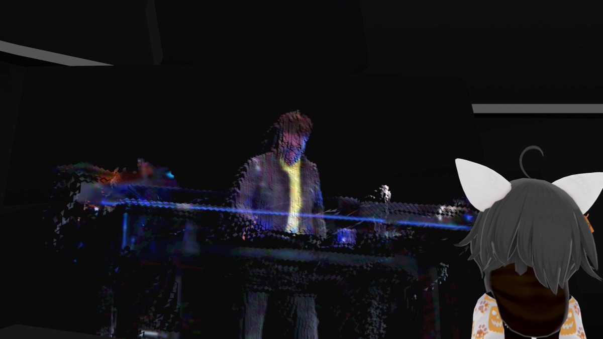 CatchatChatmans's tweet image. Participating in @jeanmicheljarre's #Oxymore Album.

Thanks @VRROOM_world and @LunFamilyCo for trusting me to bring trustworthy people into your team

From Dancers to Hosts: Thank you all! Hope you'll find more opportunities with it.

📸:@VrcMegumineko
#VRROOM #VRChat #Concerts