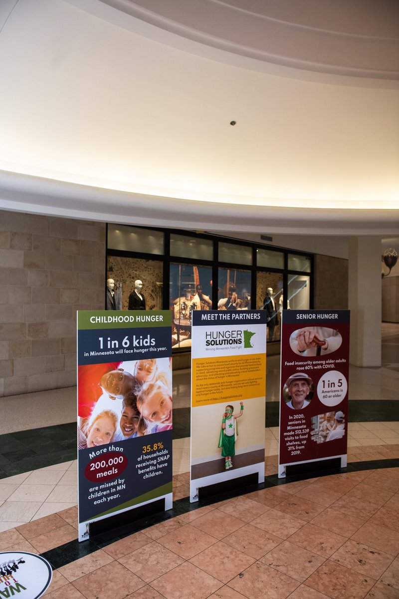 Starting today the No Hunger November Hub is open at the <a href="/mallofamerica/">Mall of America</a>! Visit the 'Hub' anytime this month to learn more about hunger in Minnesota.

Want to do more this November? Join us on Thanksgiving morning for the Walk to End Hunger. Learn more at walktoendhunger.org.