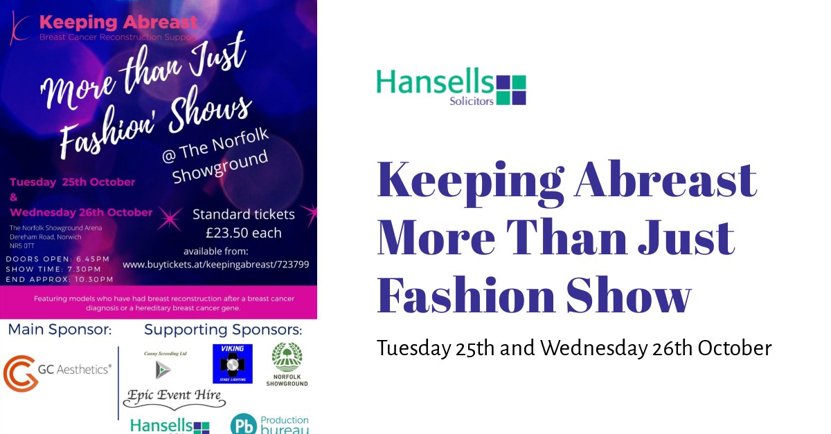 hansellssols's tweet photo. Wishing the best to all the fantastic models, especially our very own Sharon Lilley, who will be taking to the catwalk tomorrow and Wed night @ 'More Than Just Fashion' Shows 2022.
https://t.co/3zlApuDO7l
#breastcancersupport #KAFS #timetoshine https://t.co/9AqJmVYCcr