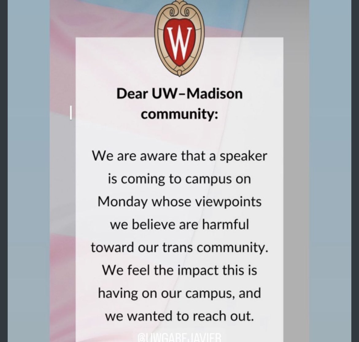 MattWalshBlog's tweet photo. Leftist crybullies at @UWMadison vandalized a veteran’s memorial along with several other buildings because they’re upset that I’m speaking on campus. The university responded by apologizing to the vandals and taking their side. The worst cowardice I’ve ever seen by a university. https://t.co/2efopdWc3N