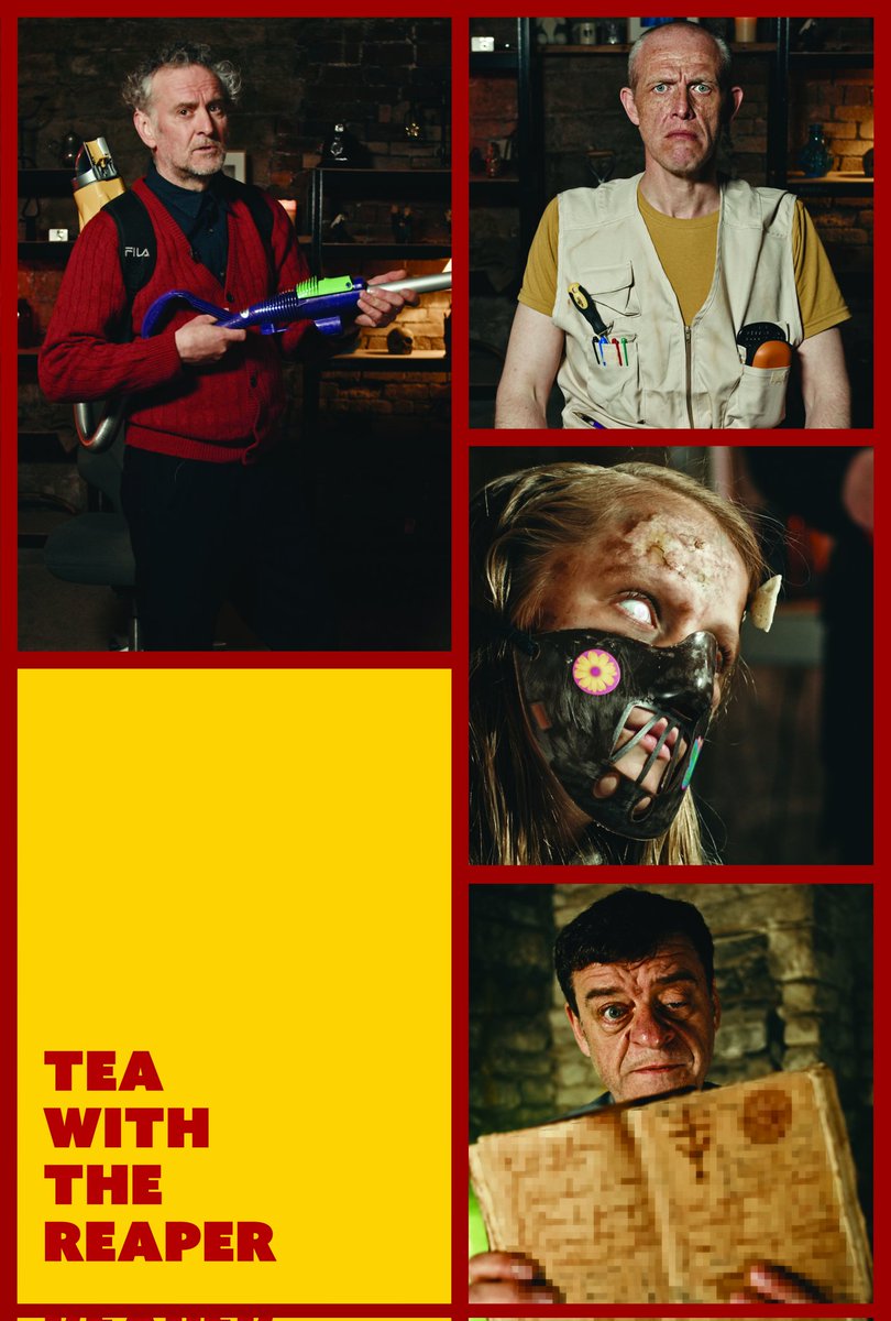 The award-winning Tea With The Reaper is finally coming to a YouTube near you on Halloween! #SupportIndieFilm #shortfilm #HorrorFan