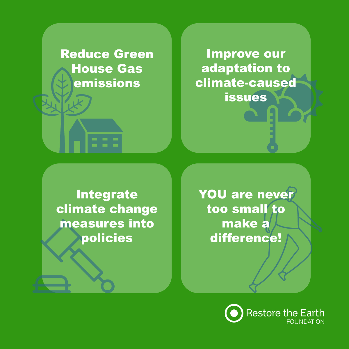 Happy #InternationalDayofClimateAction Everyone can make a difference, no matter how big or small! Let’s make everyday a day of climate action! #ClimateChange #GHG