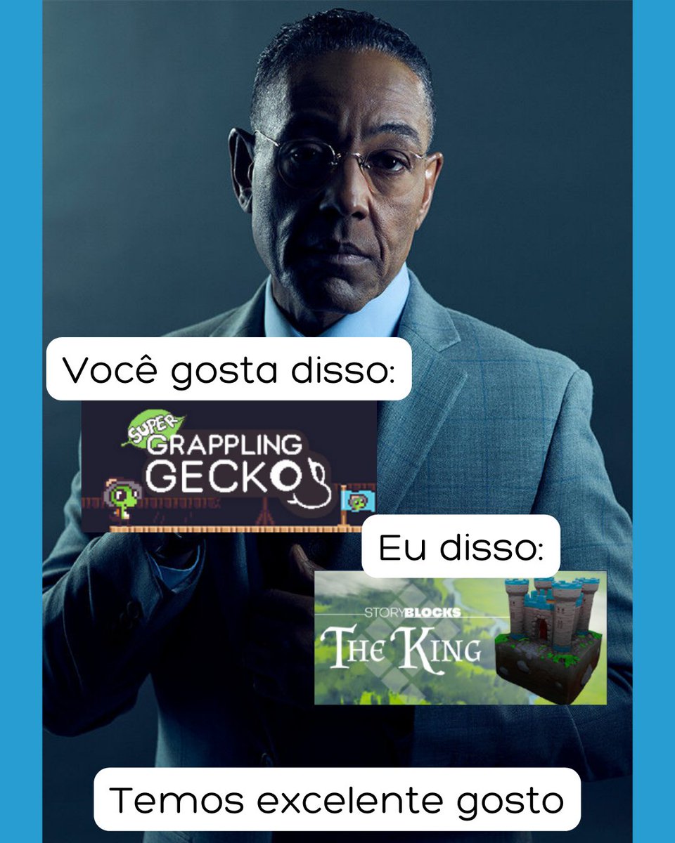 beelegacygroup's tweet photo. Se até o Gus aprovou, é porque os jogos são bons mesmo ein!😎
.
.
.
#gusfring #fring #gus #breakingbad #bettercallsaul #game #gamer #steam #disponivelnasteam #jogos #jogo https://t.co/c68OM7snIw