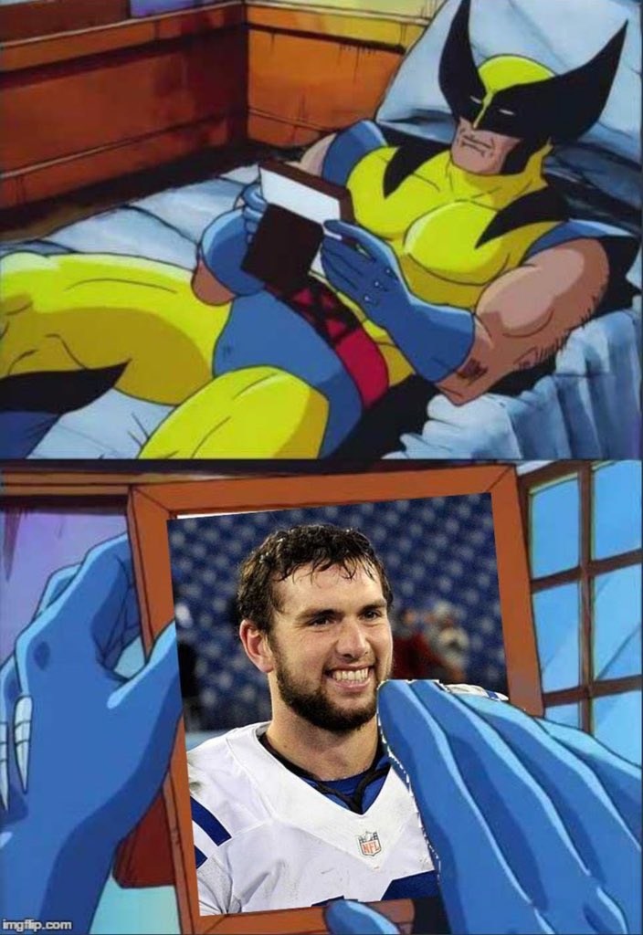 FanaticsSports's tweet photo. Colts fans rn https://t.co/9h12cr8sSP