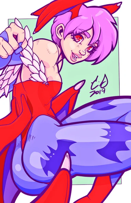 Spooky  Darkstalkers! 