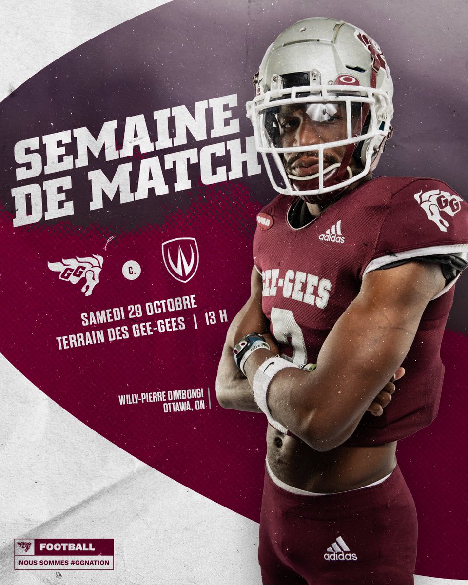 Playoff SZN begins 🐎😈

Saturday / Samedi
Terrain des Gee-Gees Field
1 PM / 13 h

🎟️ tickets.geegees.ca
