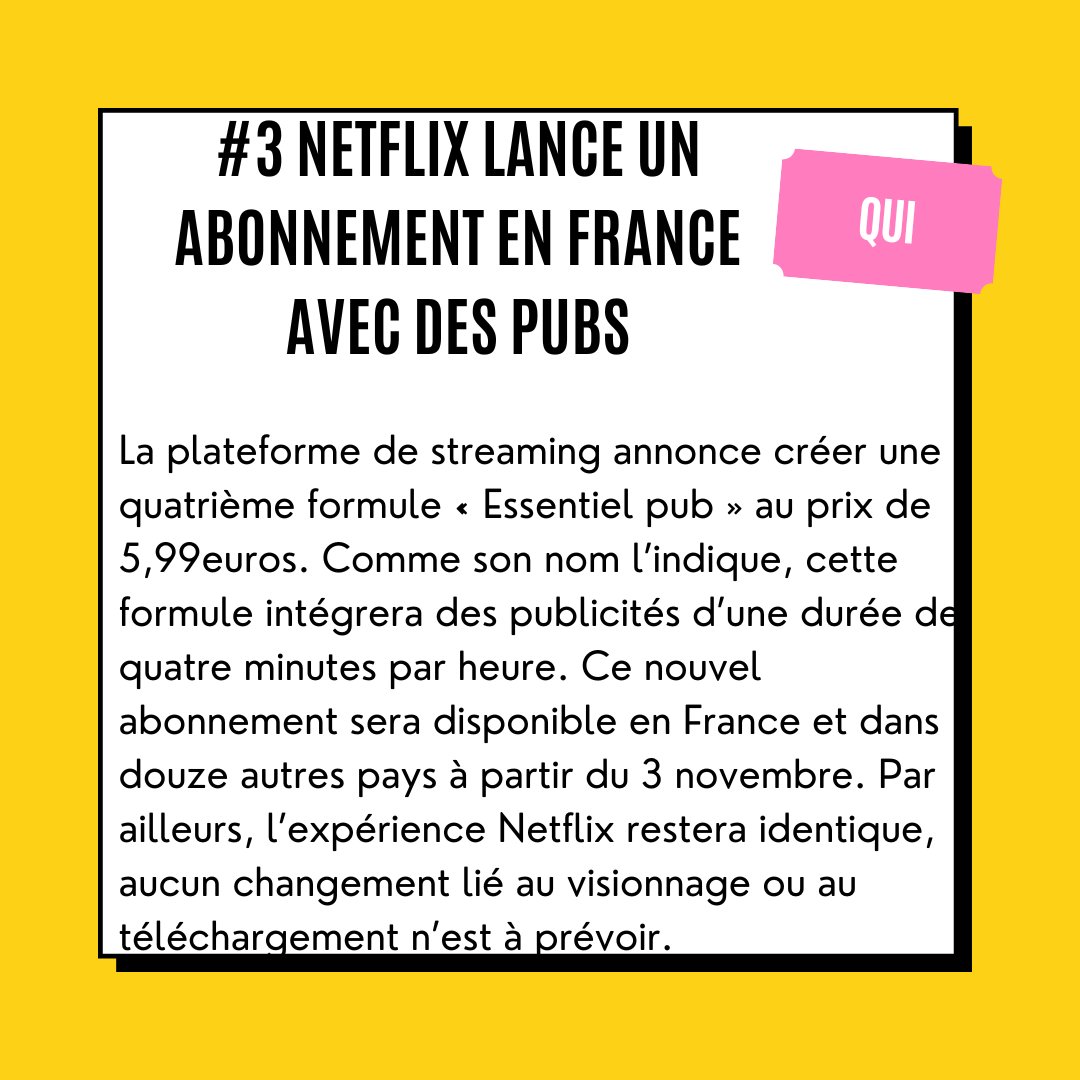 klh_agency's tweet photo. Comme chaque lundi, voici le récap des actu digitales de la semaine ! 📲

Pour voir la suite : https://t.co/ogsosIvffb

#Digital #actualites #Google #microsoft #YouTube #Netflix https://t.co/Tj7Tc3xkUv