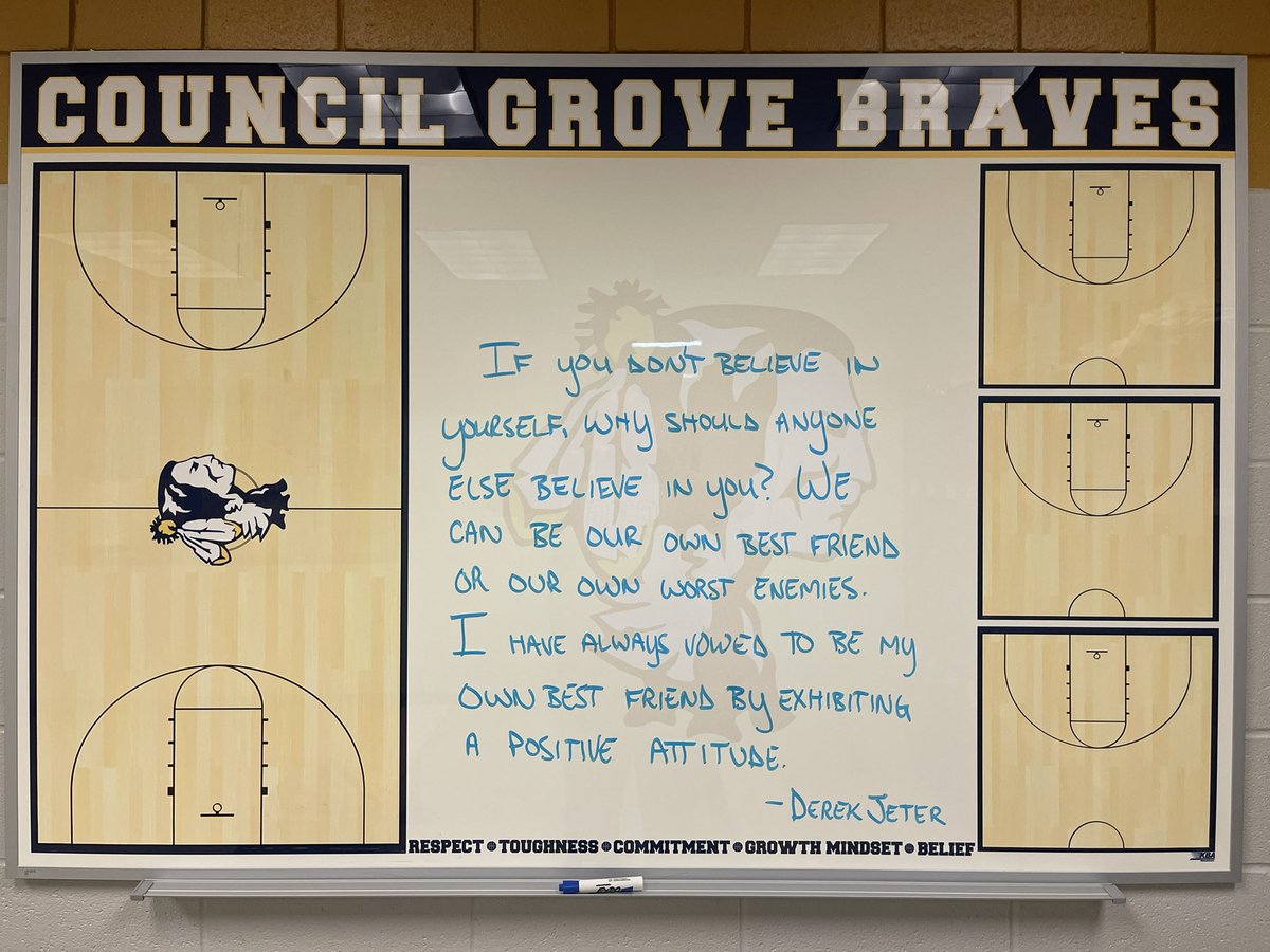 cghs_basketball's tweet photo. A little #WhiteboardMotivation from the lockerroom at CGHS for your Monday #TimDuncanDay #21Days https://t.co/TIYFkveZNQ