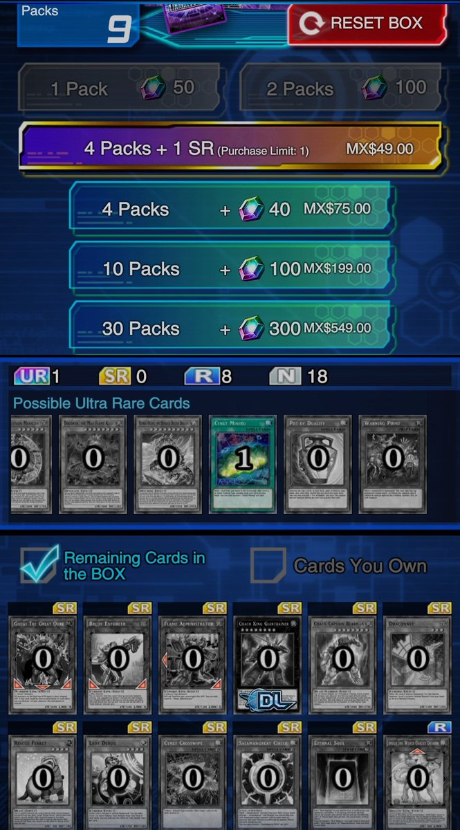 lukinomoto's tweet photo. The RNG gods have forgotten me... #duellinks #yugioh #yugioh https://t.co/JZwXdFjaXG