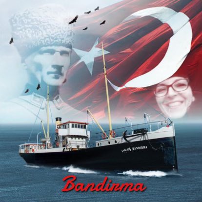 @aynurisikdag Bizler Bandırma Vapurunda olan Evlatların olarak diyoruz ki 👇👇👇👇👇👇👇 #LogomuzTC🇹🇷🇹🇷🇹🇷🇹🇷 Haydi Kaptanlar @TURK_ATA_ALPOO @aynurisikdag @Akaturk_ @nine_hatun @ZubeydeAnne @PalaBiyikRak79 hep beraber #LogomuzTC diyelimimi ?